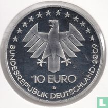 Allemagne 10 euro 2009 (BE) "100th anniversary of International Aerospace Expo"