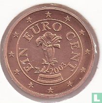 Austria 1 cent 2003
