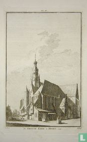 De Groote Kerk te Hoorn. 1726.