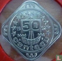 Nederland 50 centecu 1992