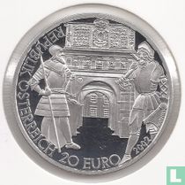 Autriche 20 euro 2002 (BE) "Renaissance period"