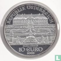 Austria 10 euro 2003 (PROOF) "Schloss Hof Castle"