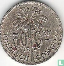 Belgian Congo 50 centimes 1928