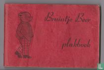 Brown Bear scrapbook red