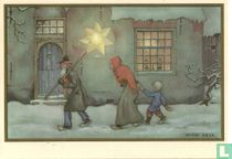 1940-02-2 Man met kerstster