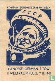 Genosse German Titov II Weltraumflug