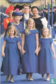 HKH Prinses Beatrix, HKH Amalia, Prinses van Oranje, HKH Prinses Alexia, HKH Prinses Ariane, ZKH Prins Constantijn, HKH Prinses Laurentien, HKH Prinses Mabel