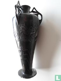 Pewter vase