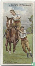 Bringing in Wounded Man.