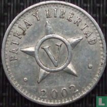 Cuba 5 centavos 2002 (type 2)