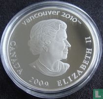Canada 25 dollars 2009 (PROOF) "2010 Winter Olympics - Vancouver - Cross Country Skiing"