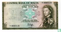 Malta 1 pound 1967