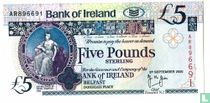 Northern Ireland 5 Pounds 2000