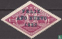 Portraits Archbishop Bogarin with overprint