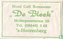 Hotel Café Restaurant "De Bleek"