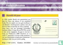 Bob De Moor - Barelli 50 years - Yellow postcard