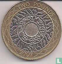 Royaume-Uni 2 pounds 2007