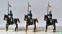 17e lanciers du Bengale sur cheval