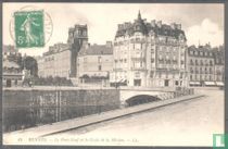 Rennes, Le Pont-Neuf et la Croix de la Mission
