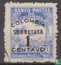 Ahorra Postal met opdruk