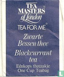 Tea Masters [r] of London theezakjes catalogus