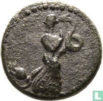Etenna, Pisidië  AE16  1e eeuw BCE