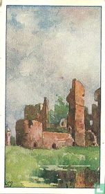 Ruïne kasteel de Haar (voor de restauratie).