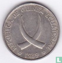 Äquatorial Guinea 25 Peseten 1969