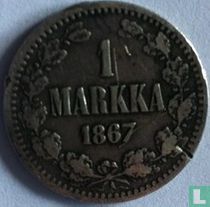 Finland 1 markka 1867
