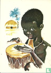 Negerjongen uit Afrika