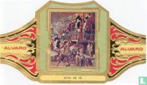 Paintings Spanish painters Berruguete (Cuadros de pintores españoles) cigar labels catalogue