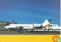 SHELL - Grumman Gulfstream IV + DH.60 Moth