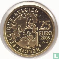 Belgium 25 euro 2008 (PROOF) "Summer Olympics in Beijing"