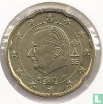 Belgien 20 Cent 2011
