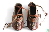 Traditional women's shoes from Persia/Iran Early 20th century