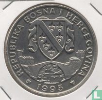 Bosnia and Herzegovina 1 suverena 1995 "English hack"