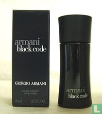 Black code pour homme EdT 5ml box
