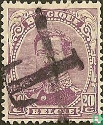 King Albert I, with overprint T for sale