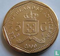 Netherlands Antilles 5 gulden 2000