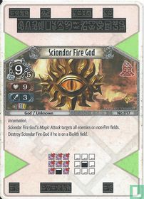 Sciondar Fire God