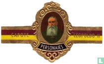 Personalities D (embossed, pointed) (Personajes D) cigar labels catalogue