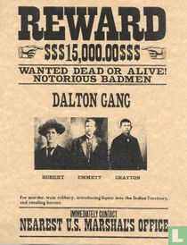 Dalton gang, The comic book catalogue