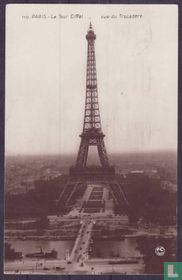 Le Tour Eiffel - vue du Trocadero