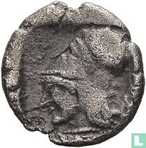 Mysie, Lampsakos AR11 diobol ND (500-450 avant JC)