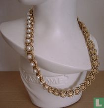 Vintage Trifari ketting met parels