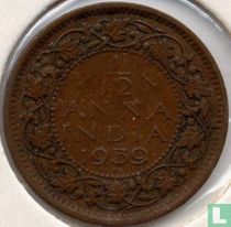 Inde britannique 1/12 anna 1939 (Bombay - type 1)