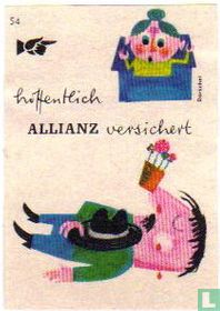 hoffentlich Allianz versichert - "weil Gefahren drohen!"