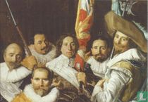 Frans Hals - Vergadering van officieren en onderofficieren van de Cluveniersschutterij