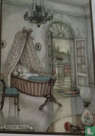 Anton Pieck 1959 geboortekaartje