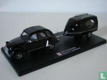 Citroën 2CV Avec remorque corbillard